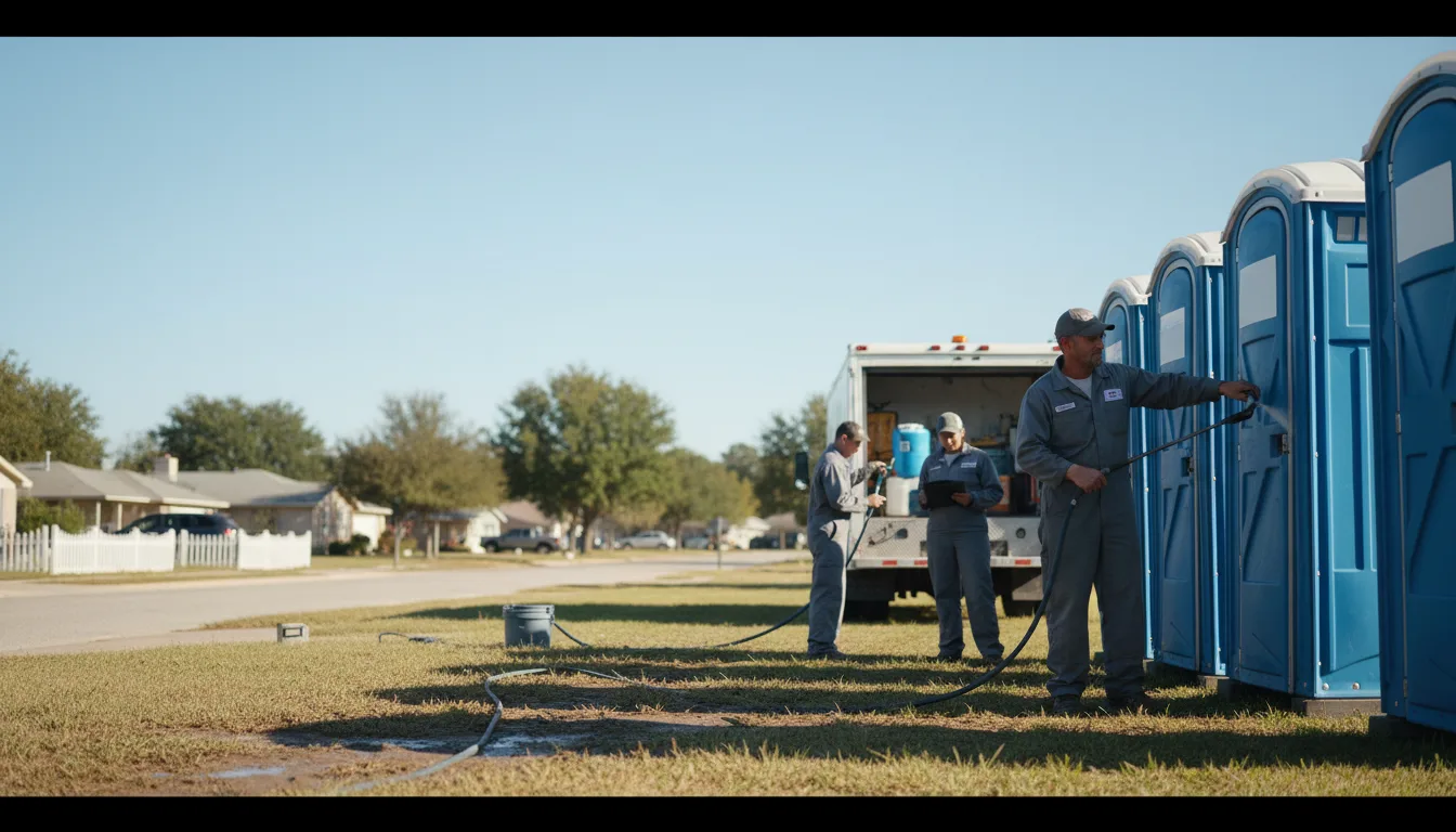 Long-Term Portable Toilet Rental in Steward, IL near me